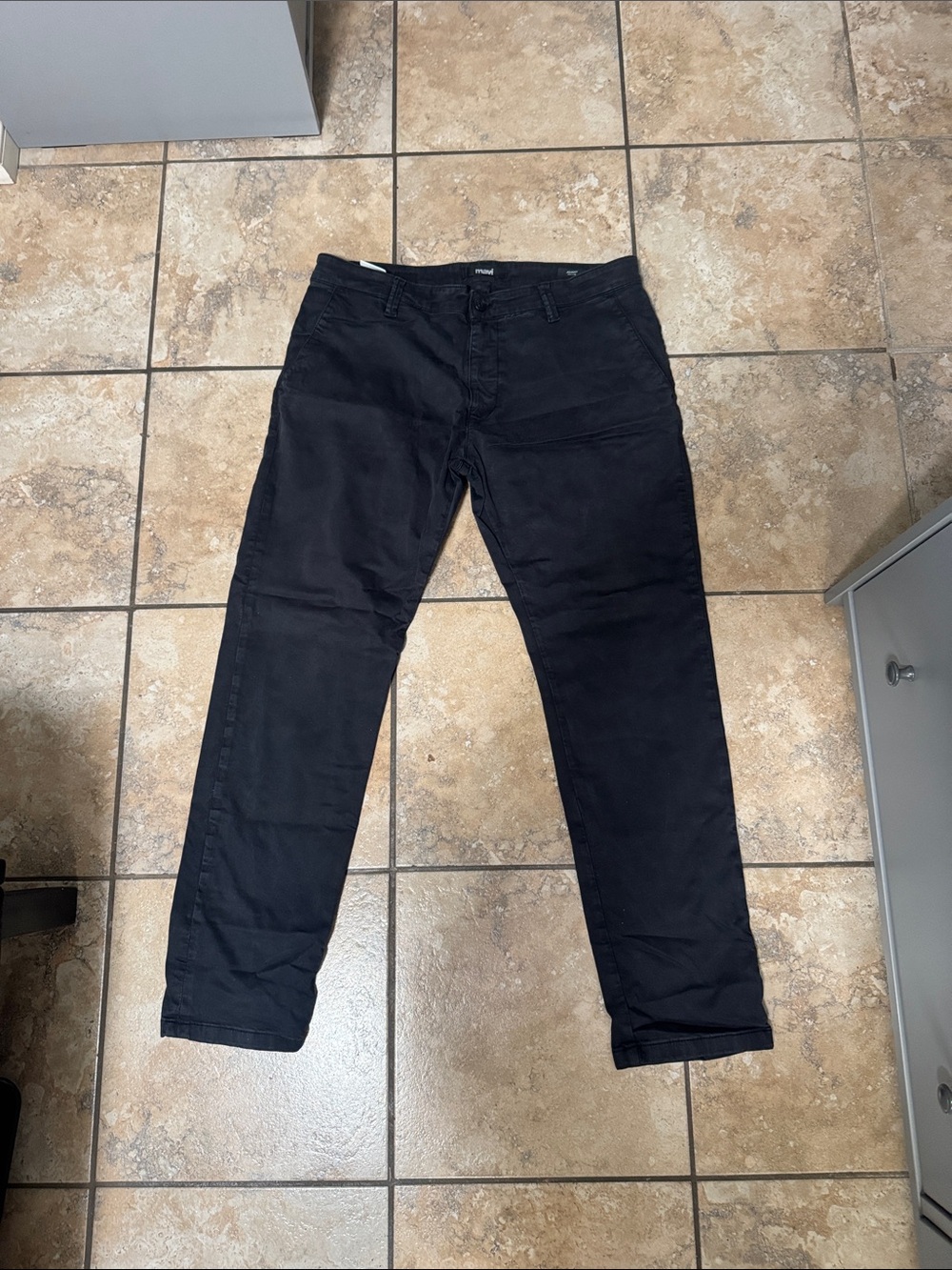 Mavi Men's Straight Jeans in Black